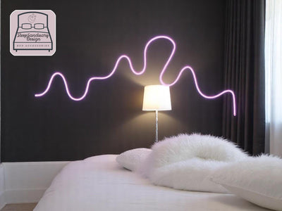 RGB Neon Strip Light, Color Changing LED Wall Decor, Home Decor