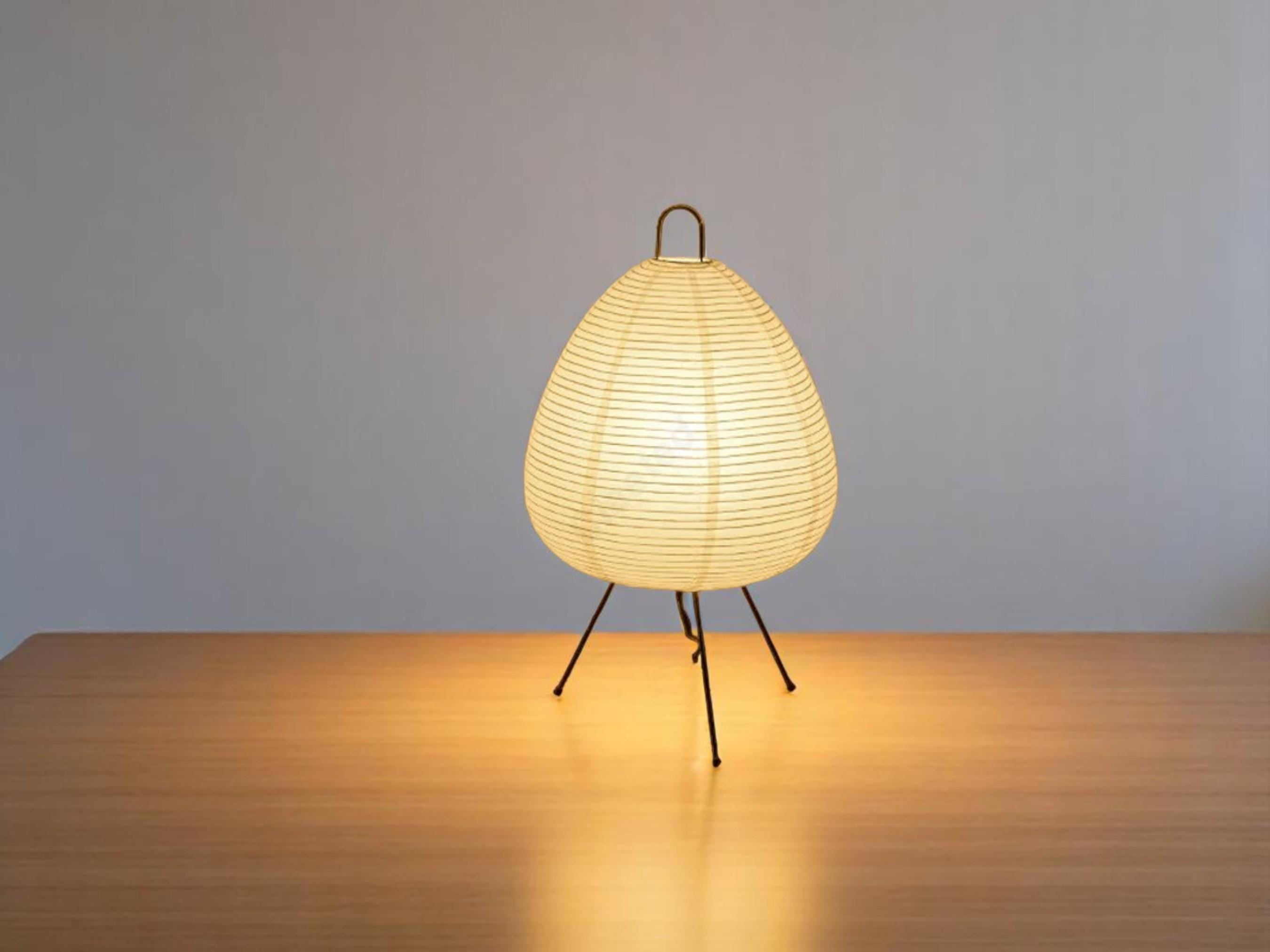 Modern Paper Lantern Table Lamp, Cozy LED Night Light, Minimalist Bedroom Decor Lighting