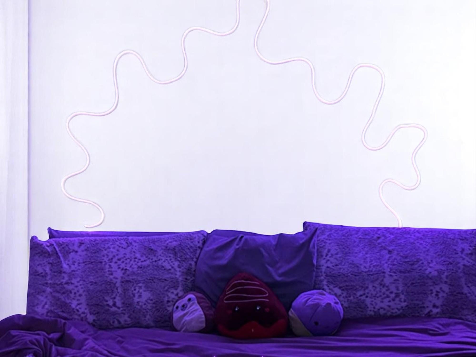 RGB Neon Strip Light, Color Changing LED Wall Decor, Home Decor