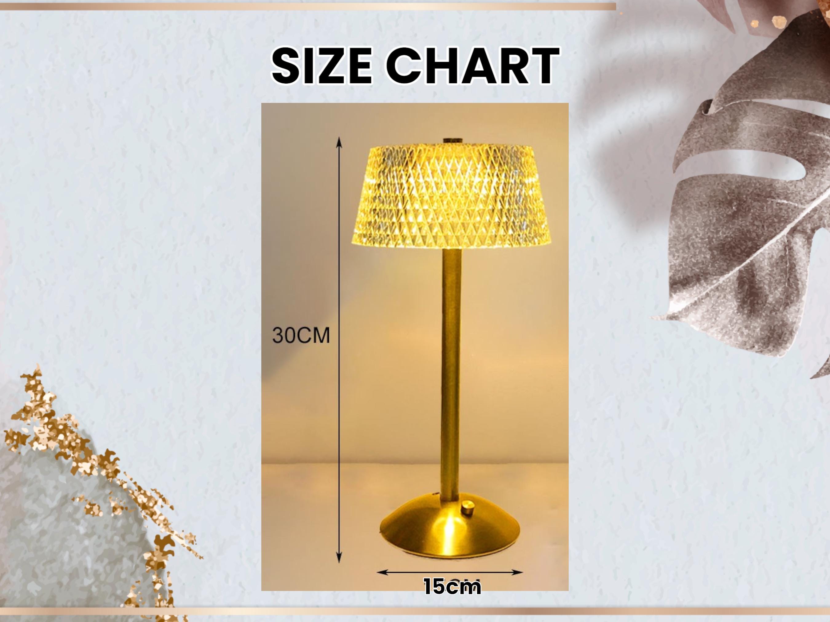 Crystal Glow Lamp, USB Rechargeable Touch Table Lamp, Dimmable Bedside Light Decor