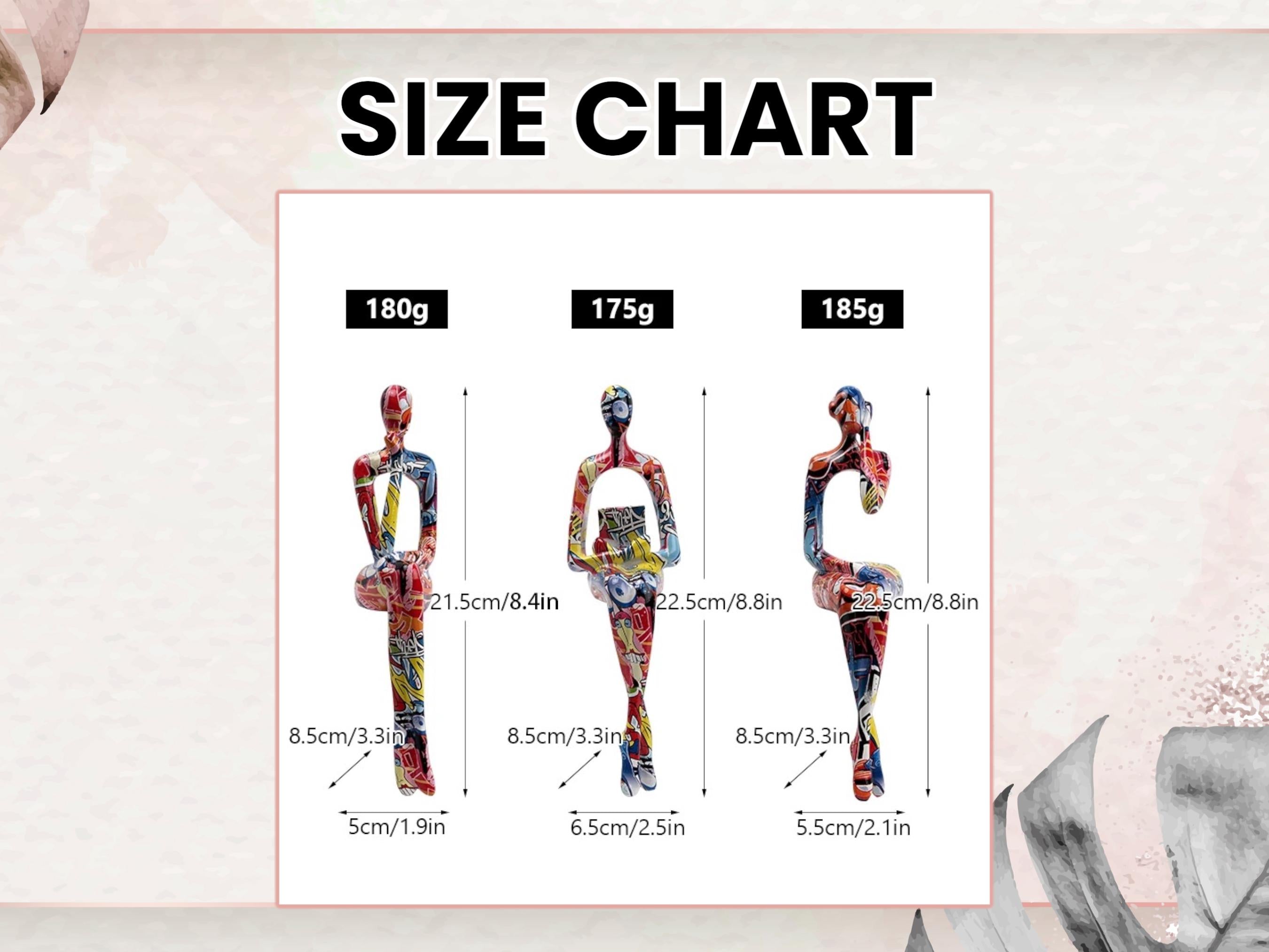 Abstract Resin Graffiti Sculpture, Modern Art Figurine, Colorful Shelf Decor